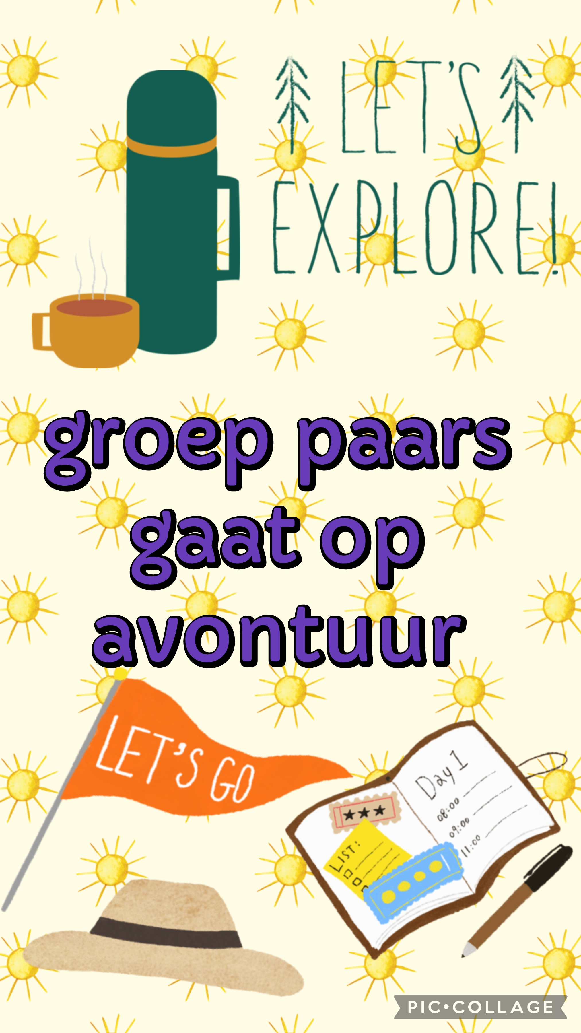 Schoolreis groep paars
