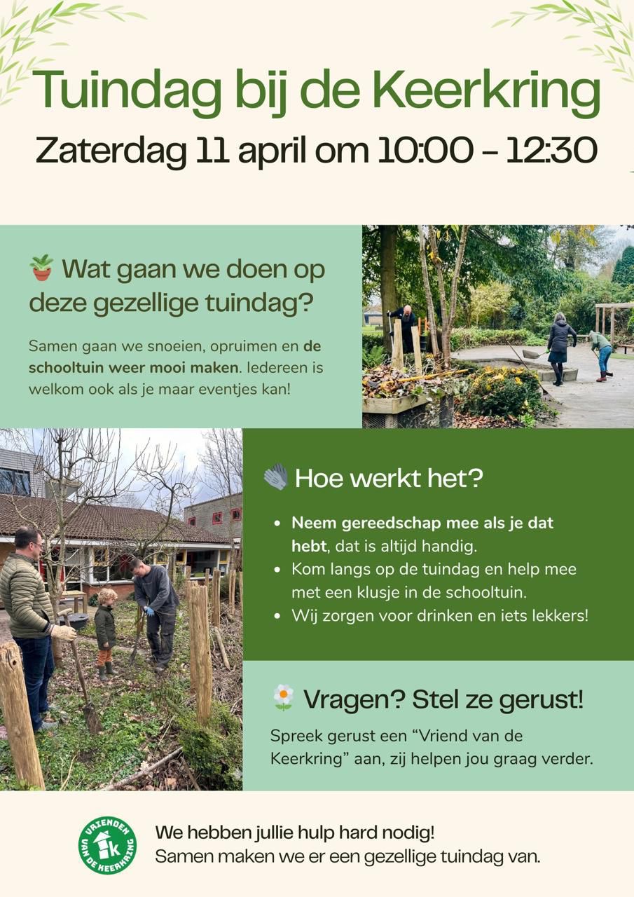 Tuindag 11 april 